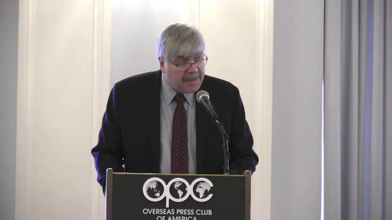 OPC Foundation Scholar Awards Luncheon 2017 - Bill Holstein & John Daniszewski