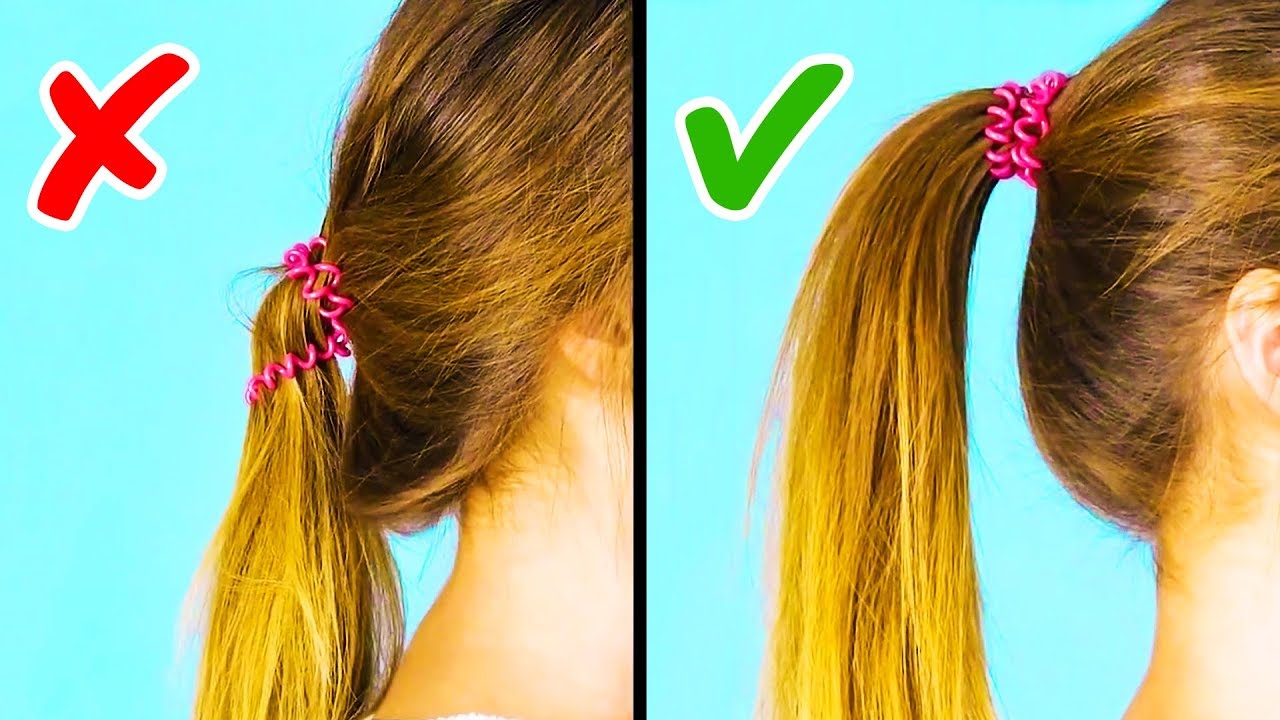 20 COOL 1-MINUTE HAIRSTYLE HACKS