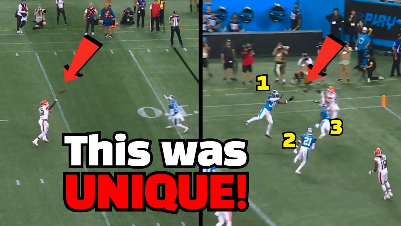Shedeur Sanders makes INCREDIBLE Touchdown Pass! Cleveland Browns vs Carolina Panthers