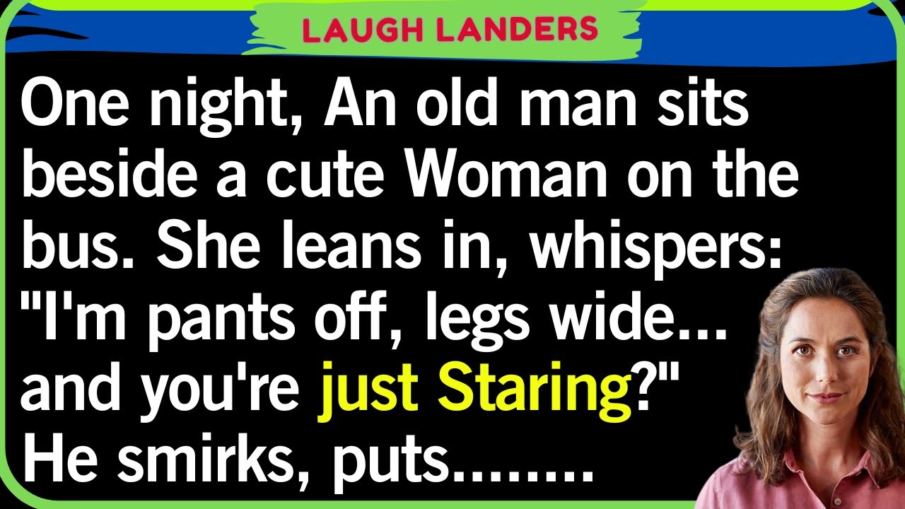 😲 I Met a Woman on the Bus… She Wasn’t Human… Best Jokes of the day
