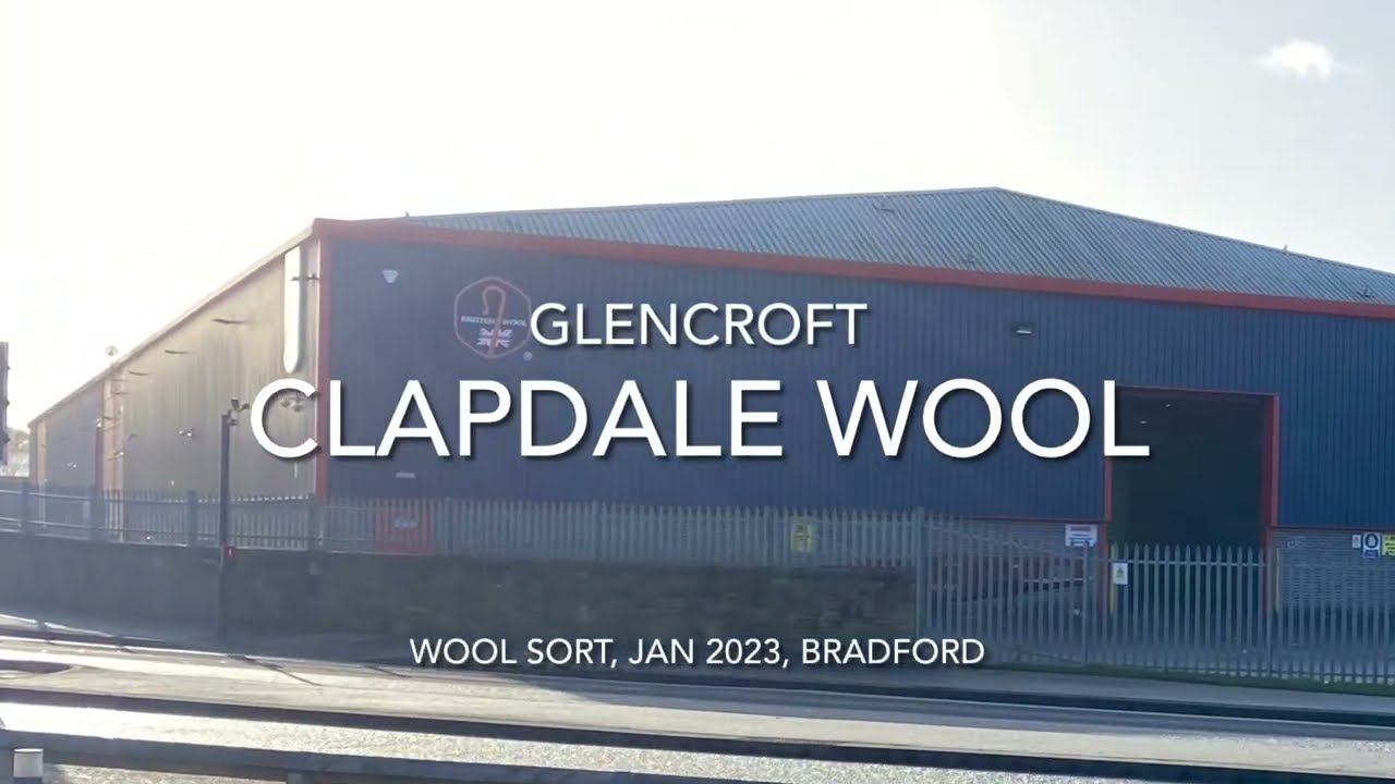 Sorting and grading Glencroft Clapdale Wool at British Wool in Bradford