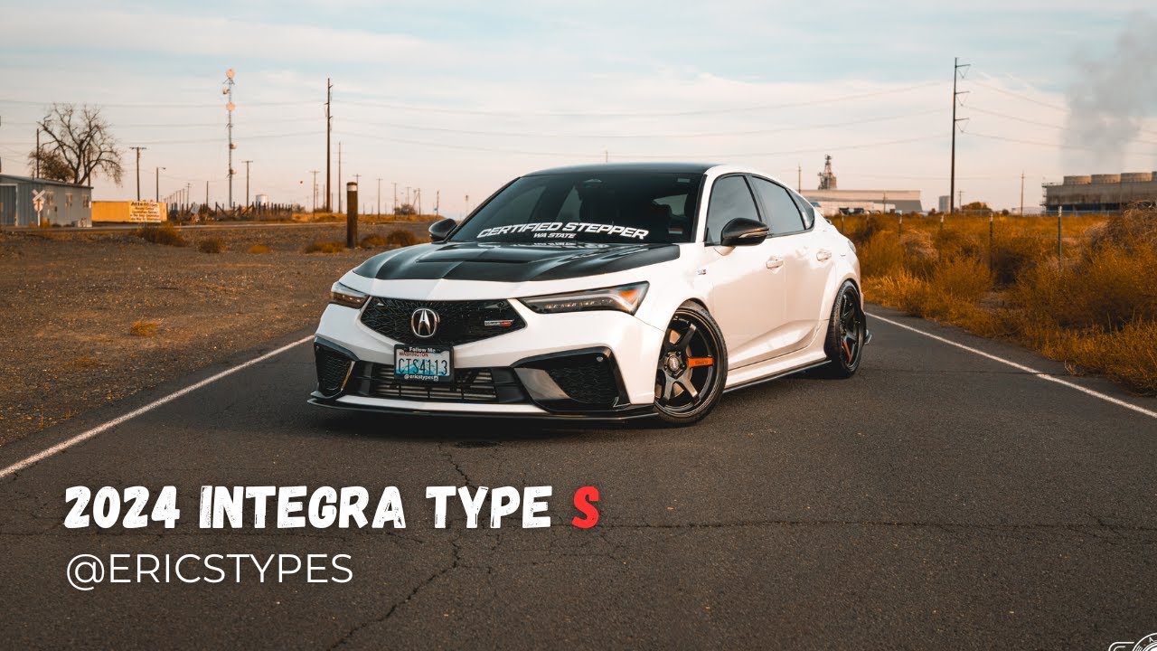 Моя Acura Integra Type S 2024 года -ericstypes