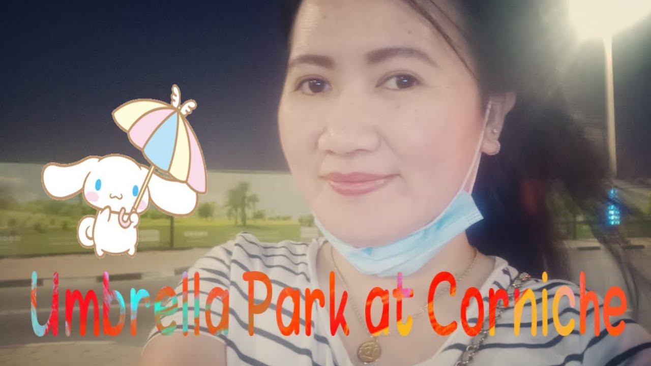 Umbrella Park at Corniche Doha Qatar