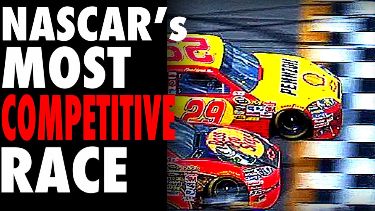 The Most COMPETITIVE Race In NASCAR History