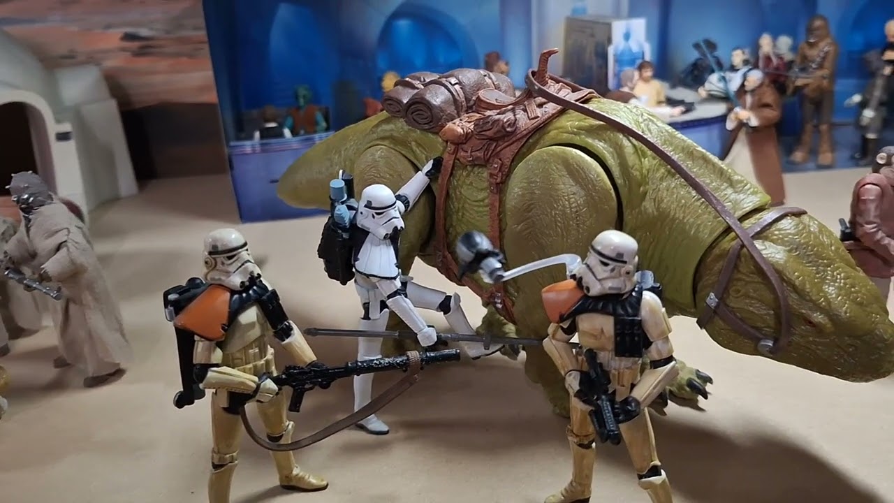 Star Wars TVC Diorama walk-through.