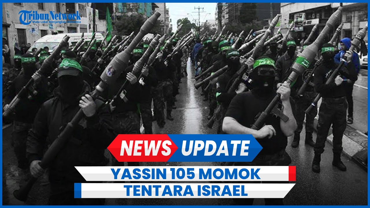 Rahasia Rudal Yassin 105 Senjata Hamas Hancurkan Tank Super Canggih Merkava
