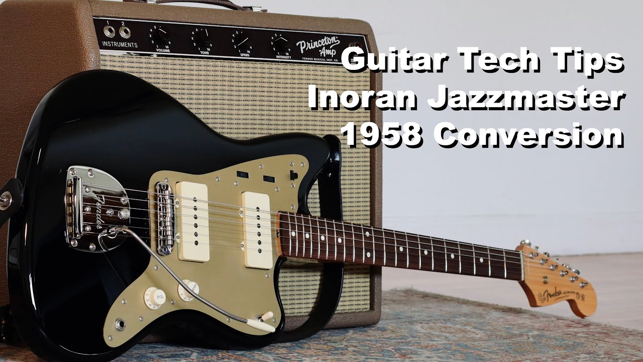 Guitar Tech Tips - Fender Inoran Jazzmaster Full Setup!