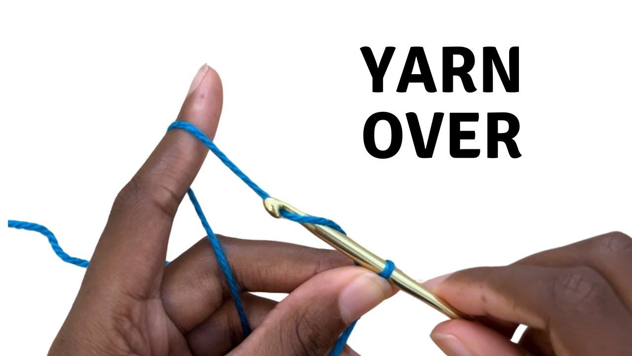How To Yarn Over In Crochet (One, Twice, and Three Times)