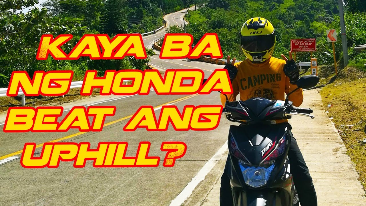 Honda Beat FI uphill performance