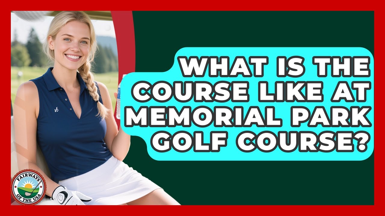 What Is The Course Like At Memorial Park Golf Course? - Fairways of the USA