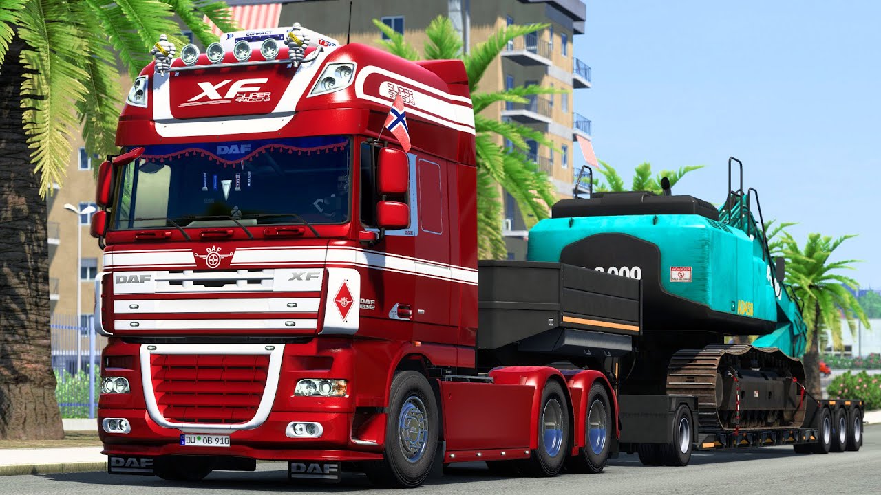 DAF XF 105 by vad&k v.7.3.0b | Euro Truck Simulator 2 Mod [ETS2 1.40]