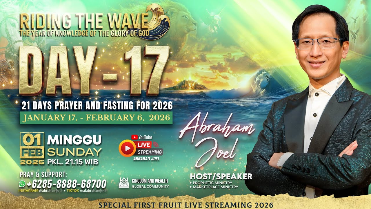 1.2.26 SPECIAL PROPHETIC SUNDAY NIGHT #21DAYSPRAYERANDFASTING // ABRAHAM JOEL // DAY : 17
