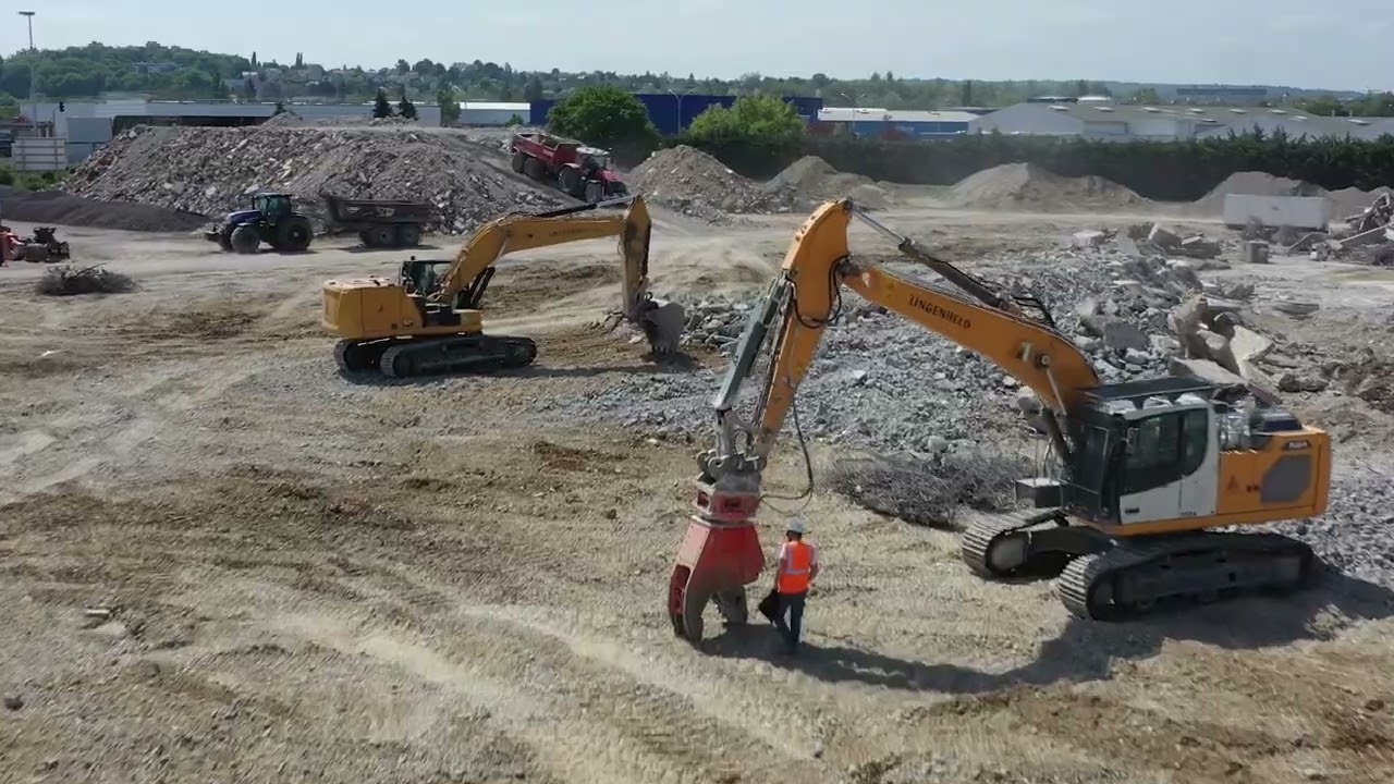 Suivi de chantier par drone &agrave; ILLZACH