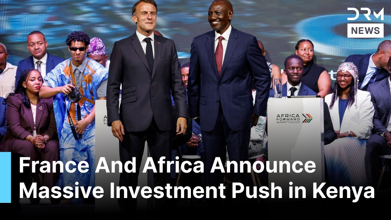 FULL: Macron And Kenya's Ruto Push Bold New Africa-France Partnership At Nairobi Summit | AC1G