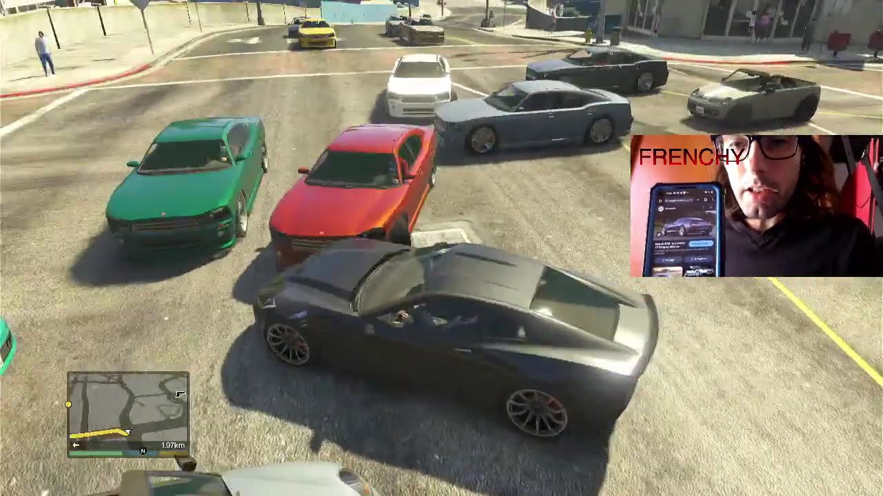 GTA V  PS3 HOW TO DO SMOKE ON THE WATER MISSION ? (Frenchy Live Stream)