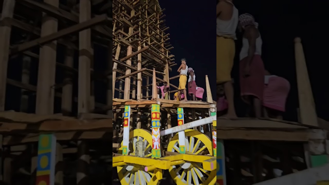 Jagannath Puri Rath making 2025 #rathyatra #jagannath #jagannathtemple #rathayatra2025 #viralreels