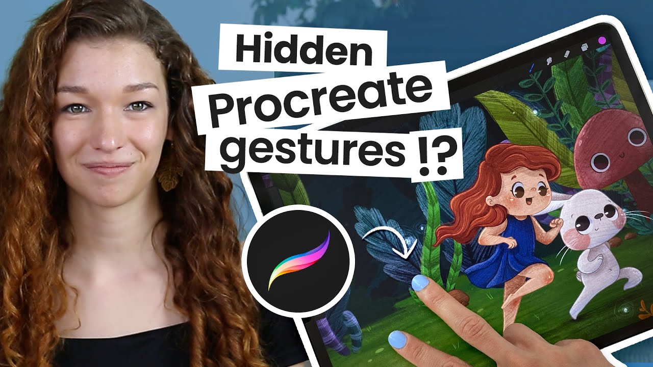 Основные (и скрытые!) жесты Procreate, которые вам нужно знать