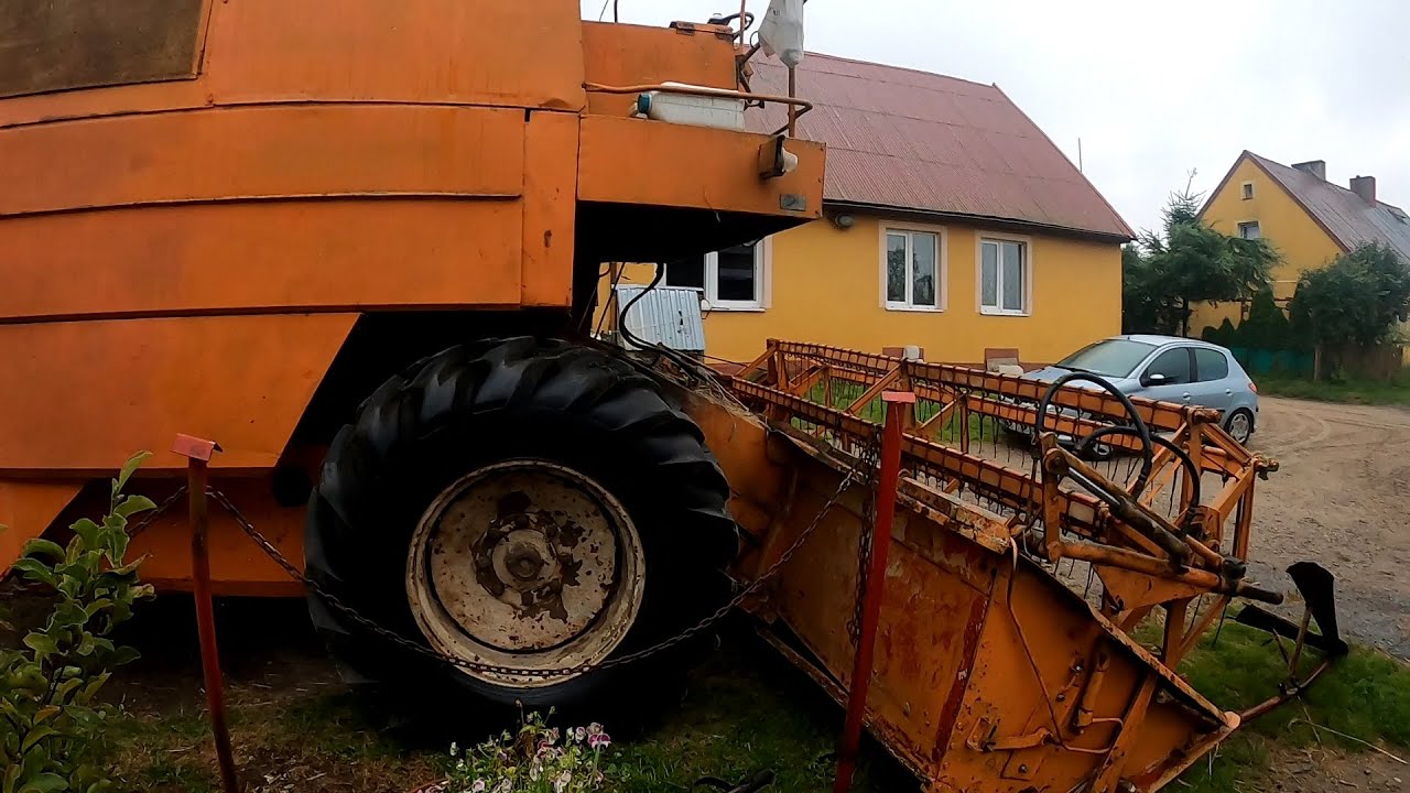 Naprawa i oględziny Bizona Super Z050 pomarańczowego z 1976 roku