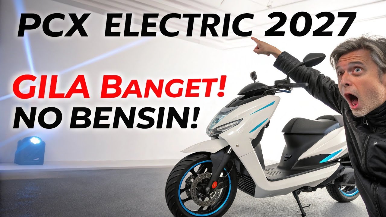 GILA‼️ HONDA PCX ELECTRIC 2027 RESMI HADIR ⚡😱 SKUTER LISTRIK PALING MEWAH
