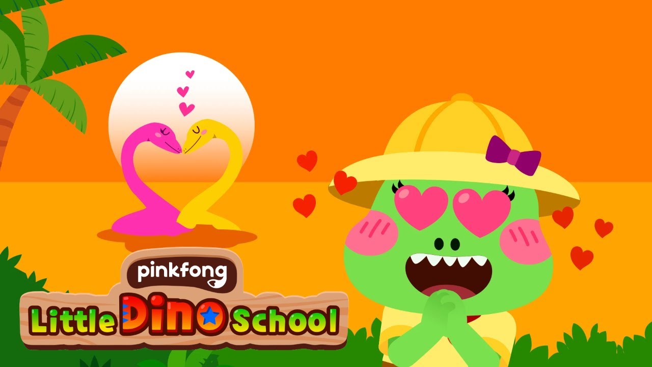 ❤️The Romantic Dino Land | Educational Dinosaur Cartoon | Pinkfong Dinosaurs for Kids