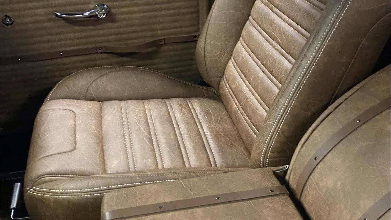 67 Ford Pickup INTERIOR. A New Console, Door Panels & Kick Panels.   @CreekviewAcres