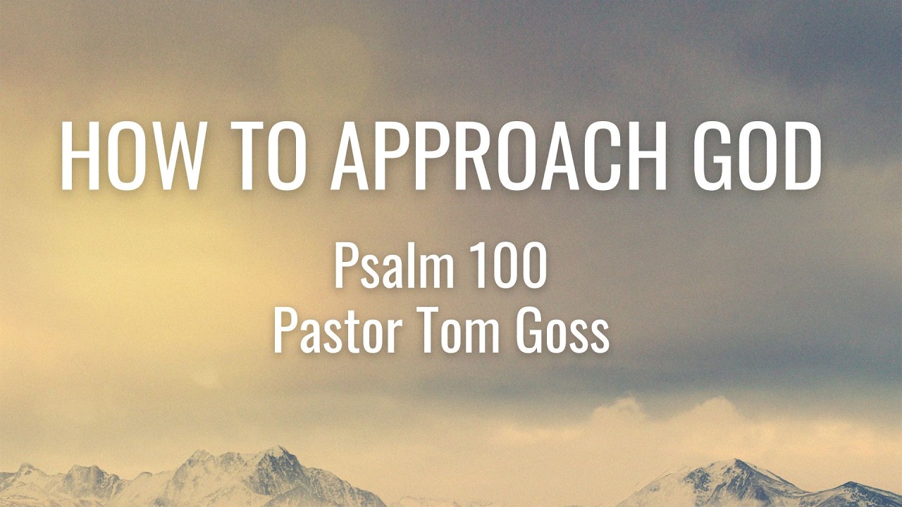 How To Approach God - Part 2