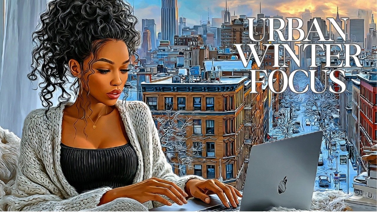 Urban Winter Focus | Warm Rhythms for Deep Concentration