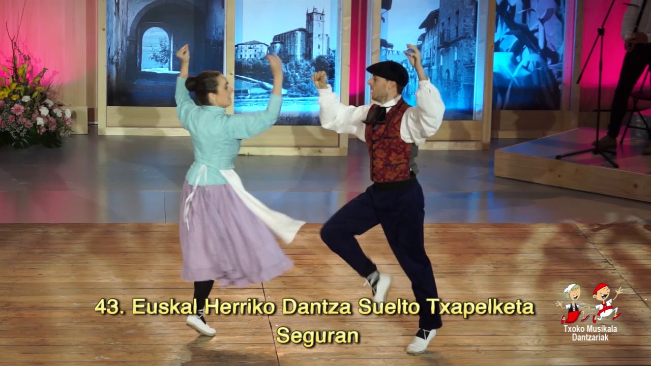 201910190102 Ane Urruzola eta Iker Sanz, Euskal Herriko Dantza Suelto Txapelketan Seguran