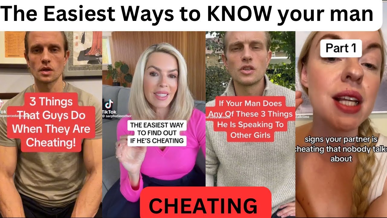Common things men do when they’re CHEATING| This is the easiest way to find out your man is cheating
