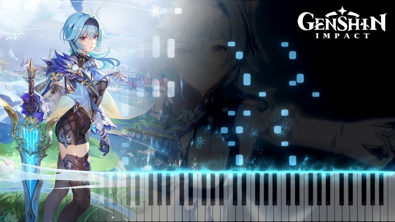 ｢Eula: Dance of Aphros｣ - Eula Demo Genshin Impact OST Piano Cover [Sheet Music]