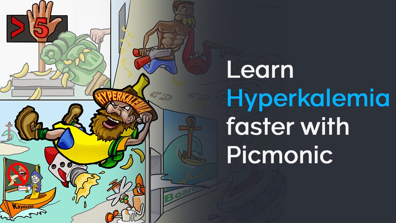 Learn Hyperkalemia Faster with Picmonic (NCLEX&reg;, Nursing School)