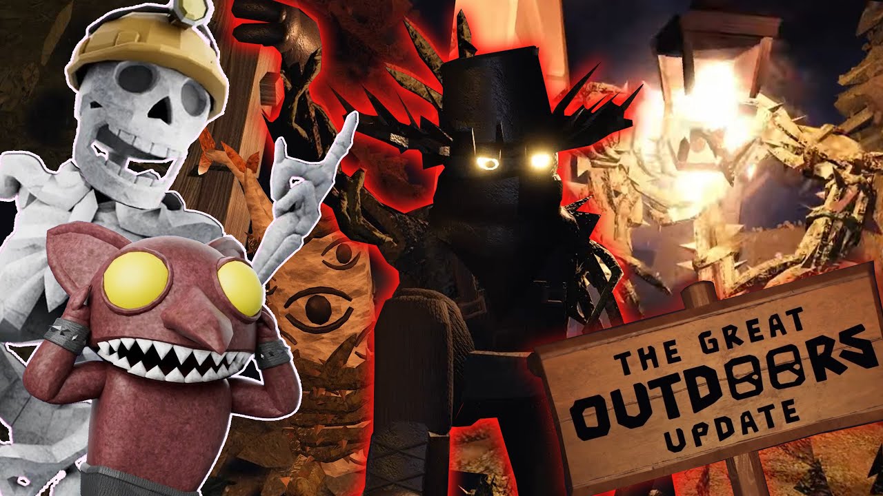 Обновление Monsters Play the Great OutDOORS (Roblox)