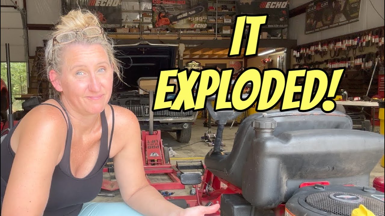 BOOM! When Good Engines DIE! Briggs and Stratton Engine Swap!