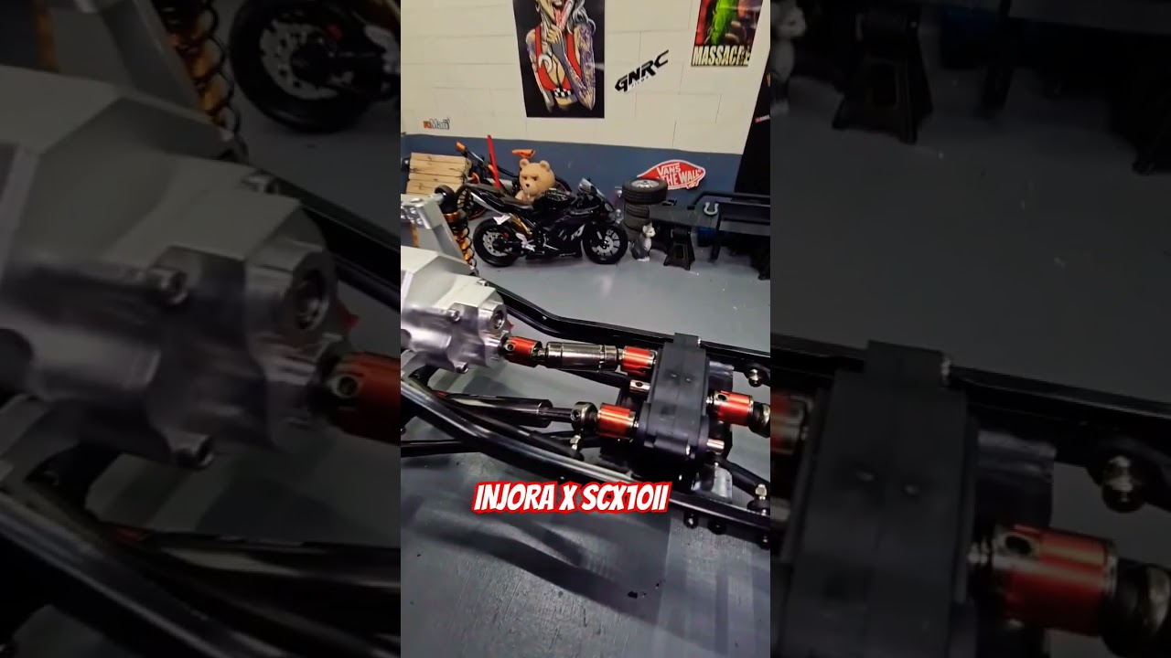 #scx10ii #rccar #offroad #axial #injora #shorts #shortsvideo  SCX10ii by Injora