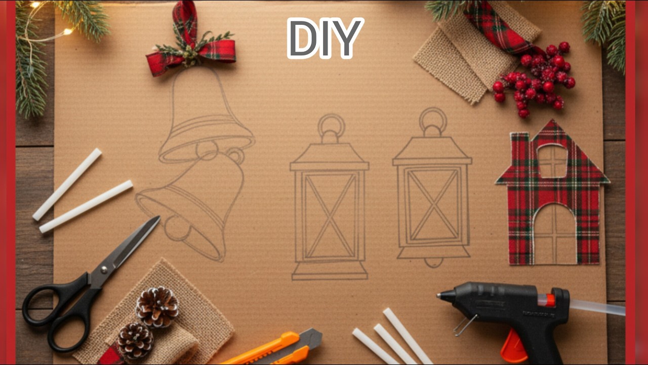 Не выбрасывай коробки! 😱 3 Гениальные Новогодние DIY Идеи 🤩