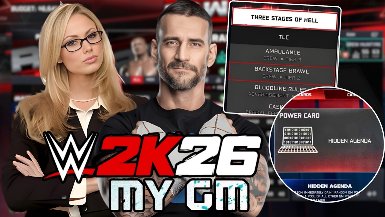 Massive NEW Features Coming to WWE 2K26 MyGM Mode!