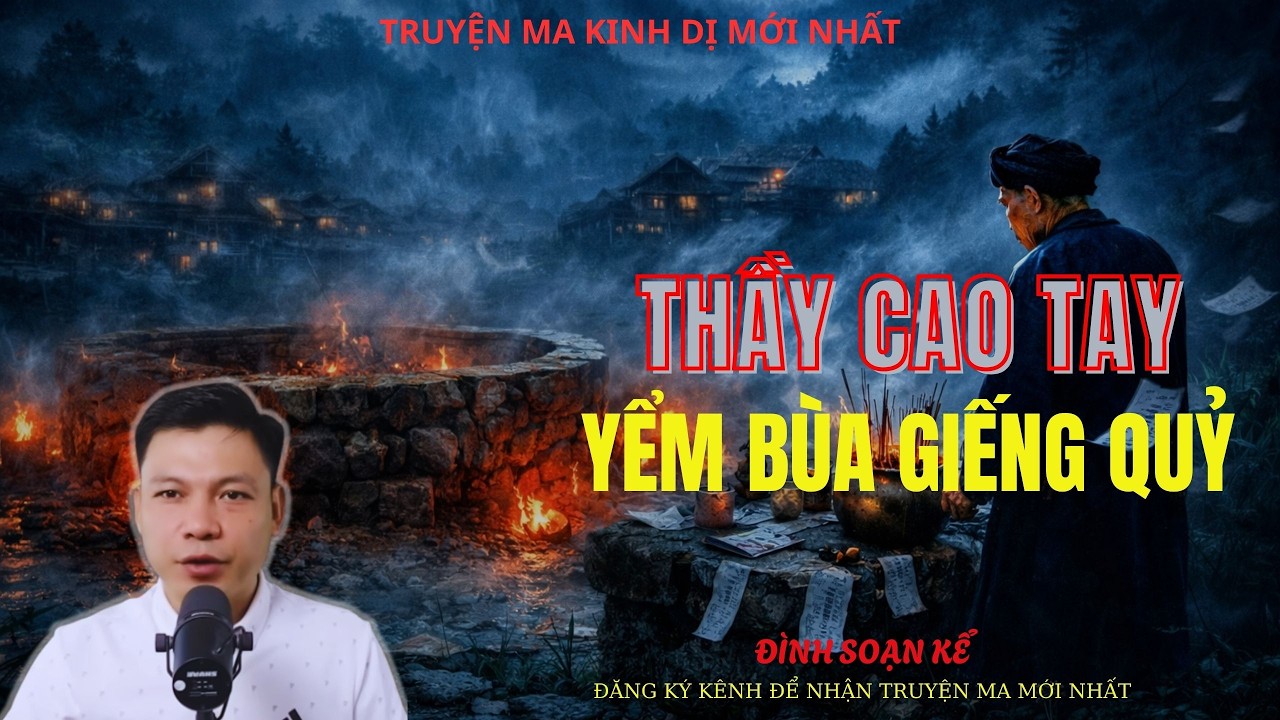TRUYỆN MA ĐÌNH SOẠN : THẦY CAO TAY YỂM BÙA GIẾNG QUỶ | MC: ĐÌNH SOẠN MỚI NHẤT