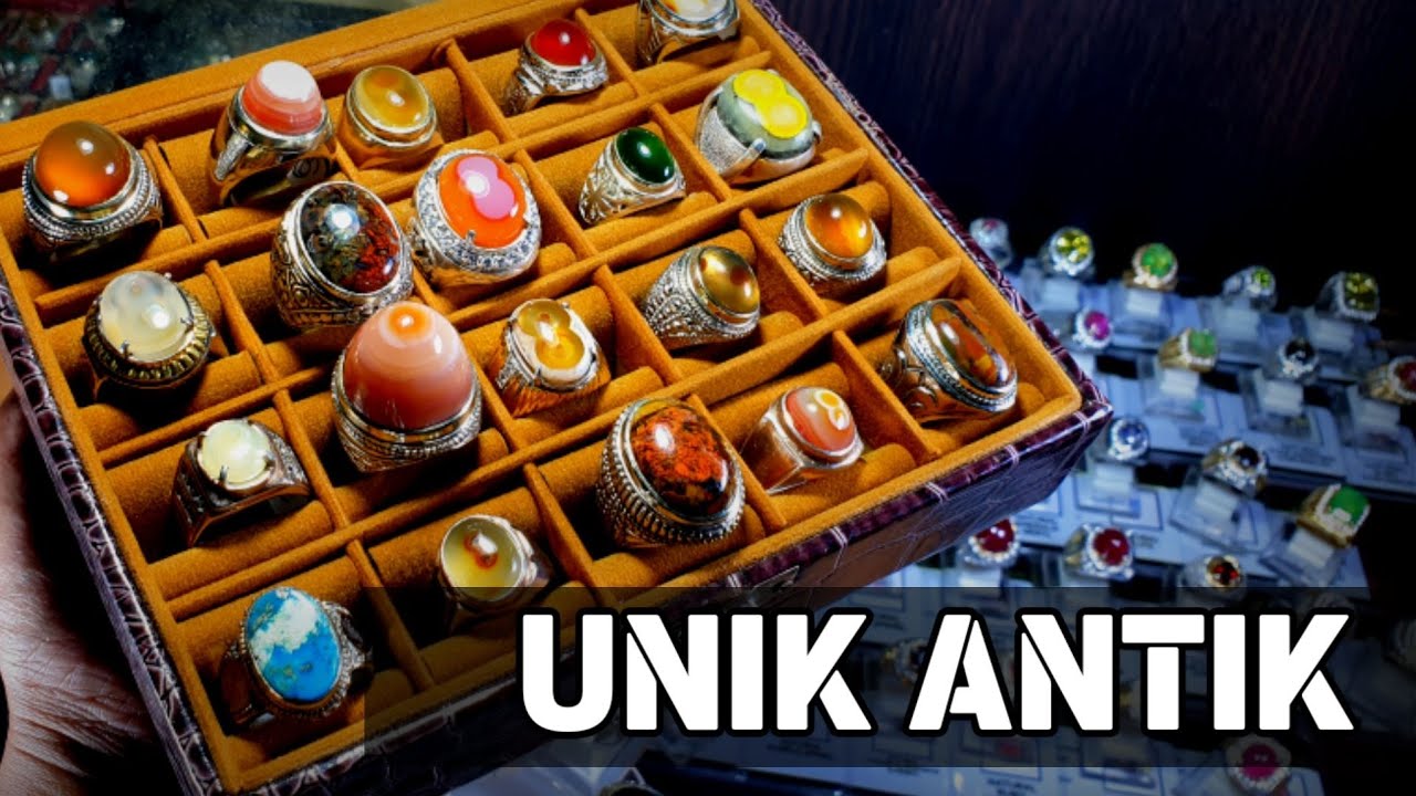 Cincin Batu Akik Unik Antik❗Para Kolektor Untuk Di Persilhakan Masuk