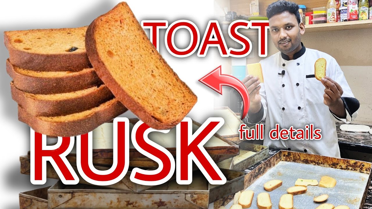 Zabardast Rusk ( toast ) best snacks with tea -full detailed video #rusk #toast #bakery #viralvideo