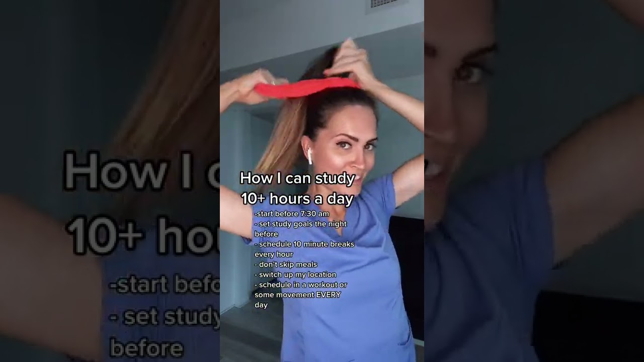 How to study 10+ hours a day! 🔥