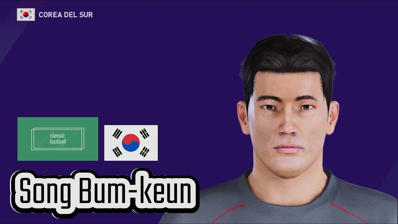 Song Bum-keun - PES Clasico (Face, Body& Stats)