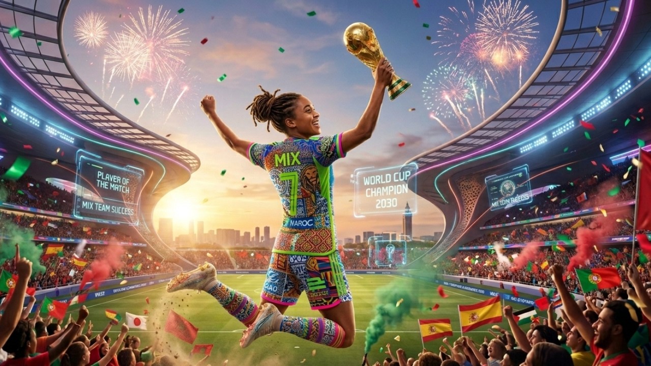 AFRICALLEZ 🌍🔥 World Cup 2030 Anthem | Moroccan Afrobeat Vibes | Official Music Video