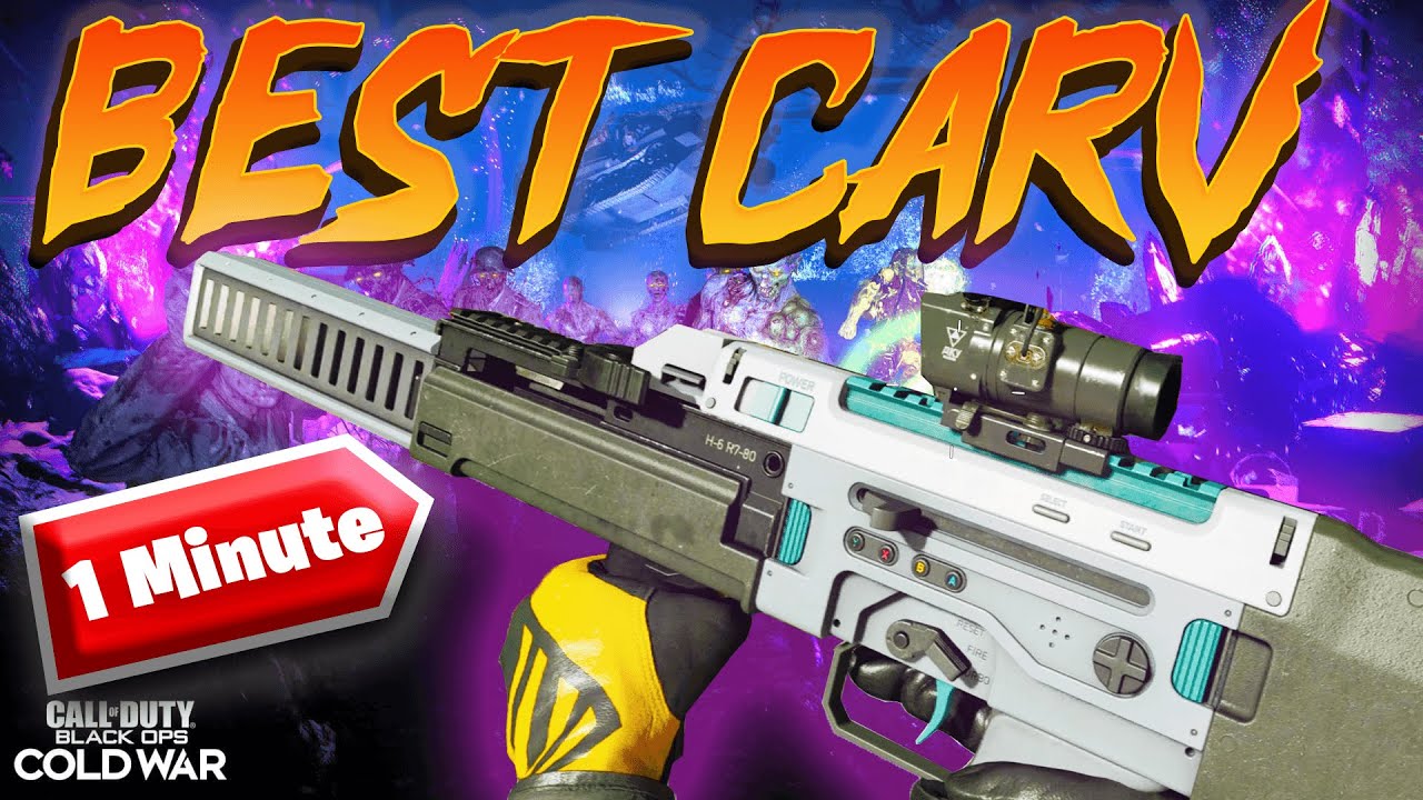 BEST CARV 2 Zombies Class Black Ops Cold War