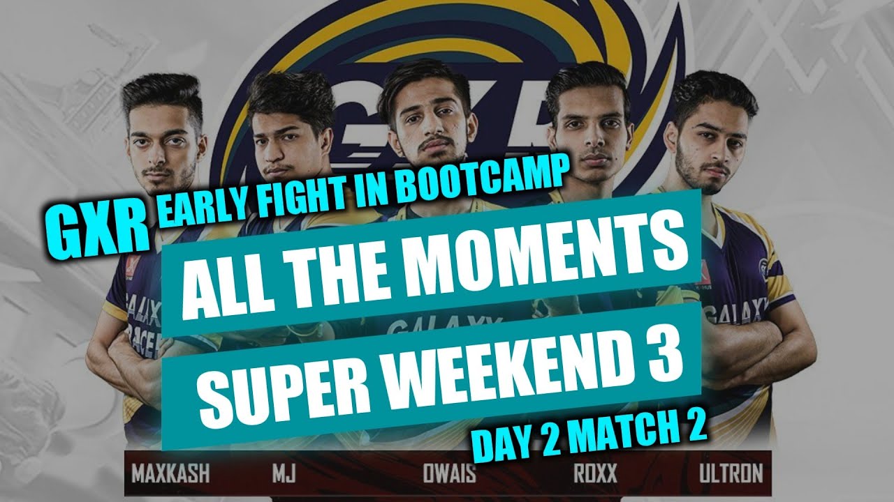[SUPER-W3-D2] #GXR all the moments of match 3 #PMPLArabia
