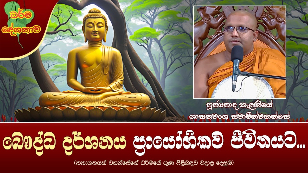 Ven Kalaniye Shasanawansha Thero | 2024-06-18 | 04:00 PM (බෞද්ධ දර්ශනය ප්‍රායෝගිකව ජීවිතයට...)