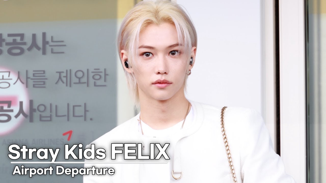 Stray Kids(스트레이키즈) 인천공항 출국 | Stray Kids FELIX Airport Departure [4K]