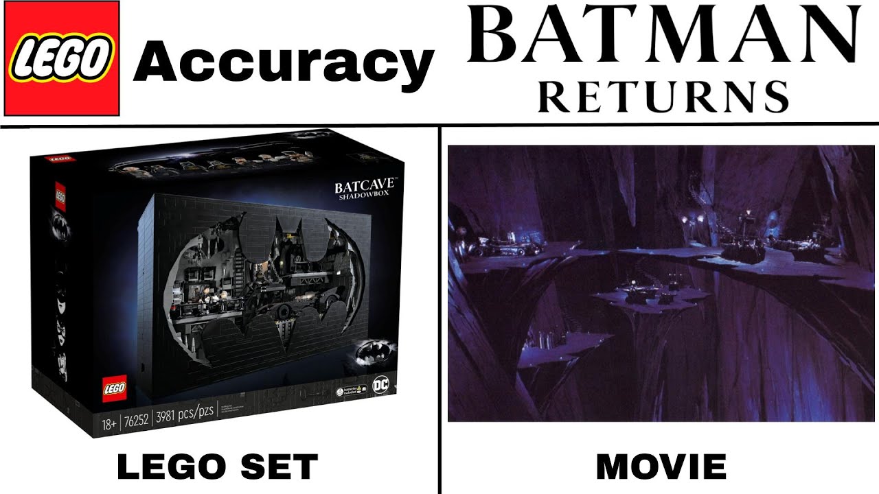 LEGO Accuracy: Batman 1989 & Batman Returns | Are The Sets Accurate?