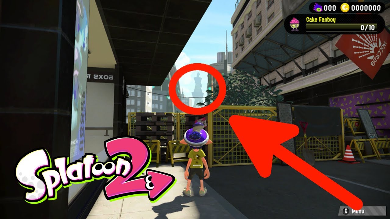 Splatoon Wii U Inkopolis Tower In Splatoon 2!