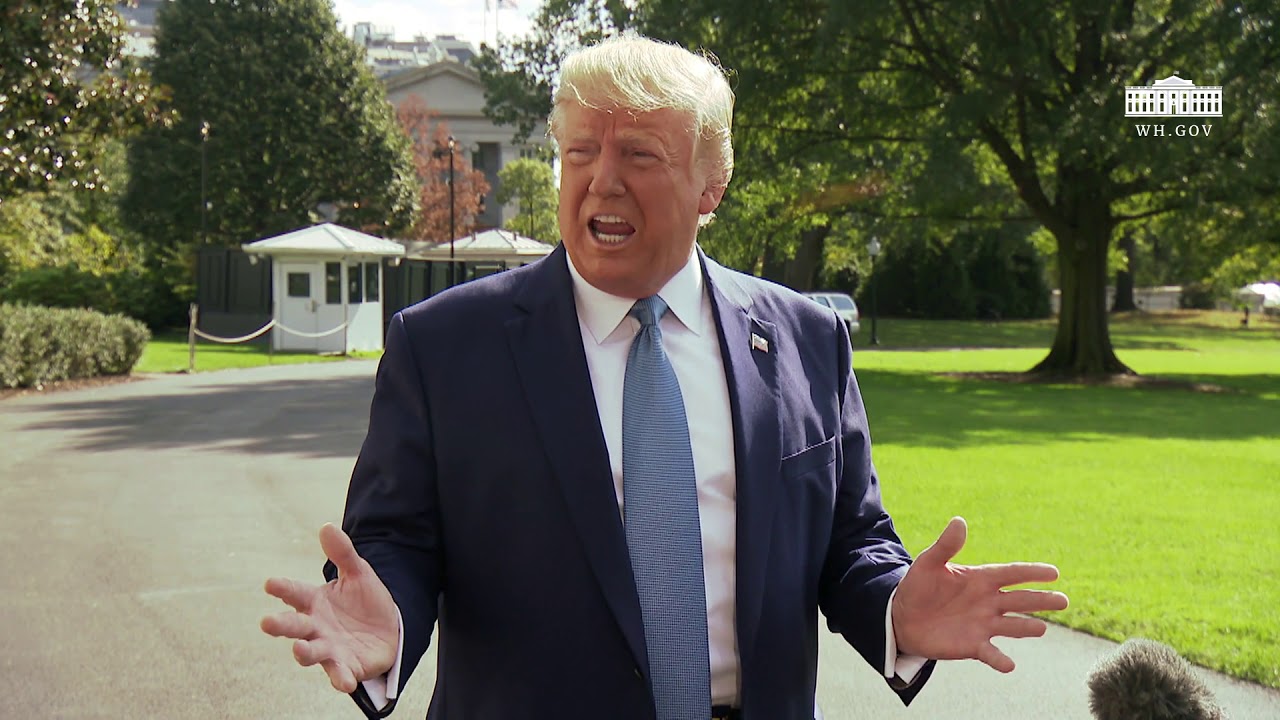10/04/19: President Trump Delivers Remarks Upon Departure