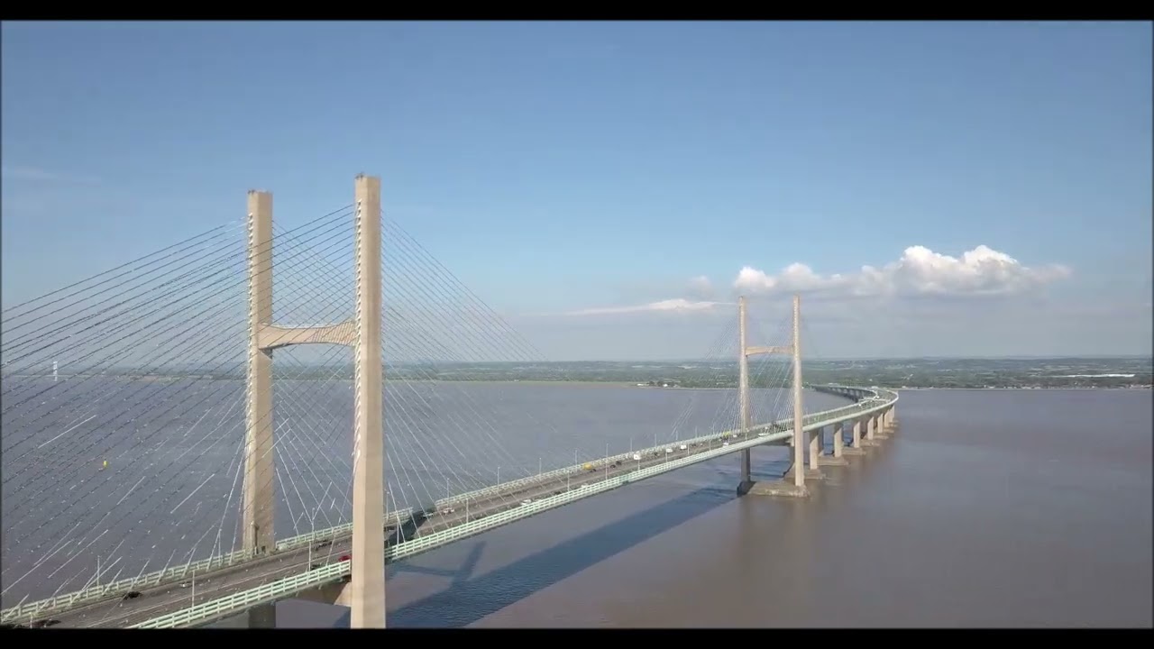 WALES:  Severn Bridge (Prince of Wales Bridge)